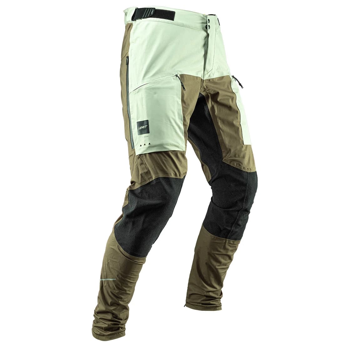 Мъжки дълъг панталон за колоездене Leatt MTB Hydradri 5.0 Pants Cycling bottoms - Loam Brown