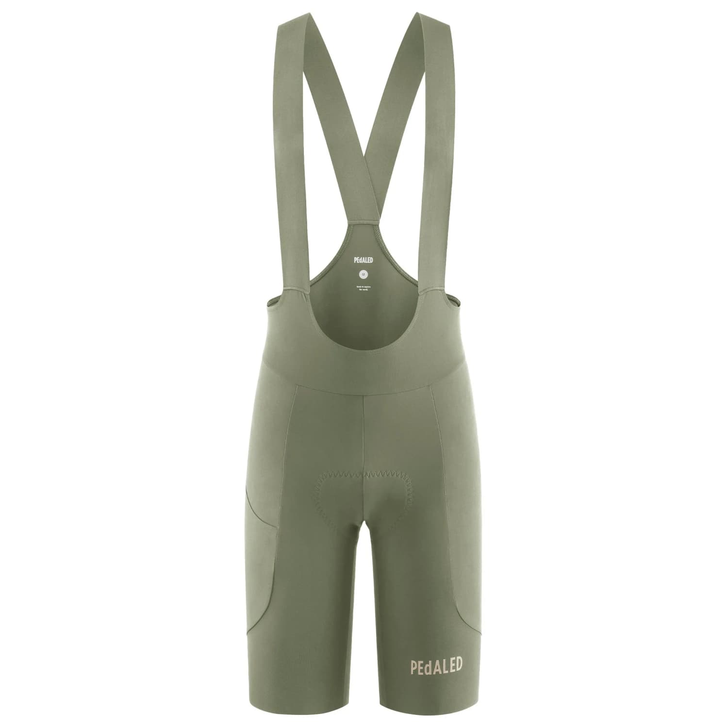 Мъжки клин за колоездене Pedaled Element Lightweight Bib Cycling bottoms - Olive Green