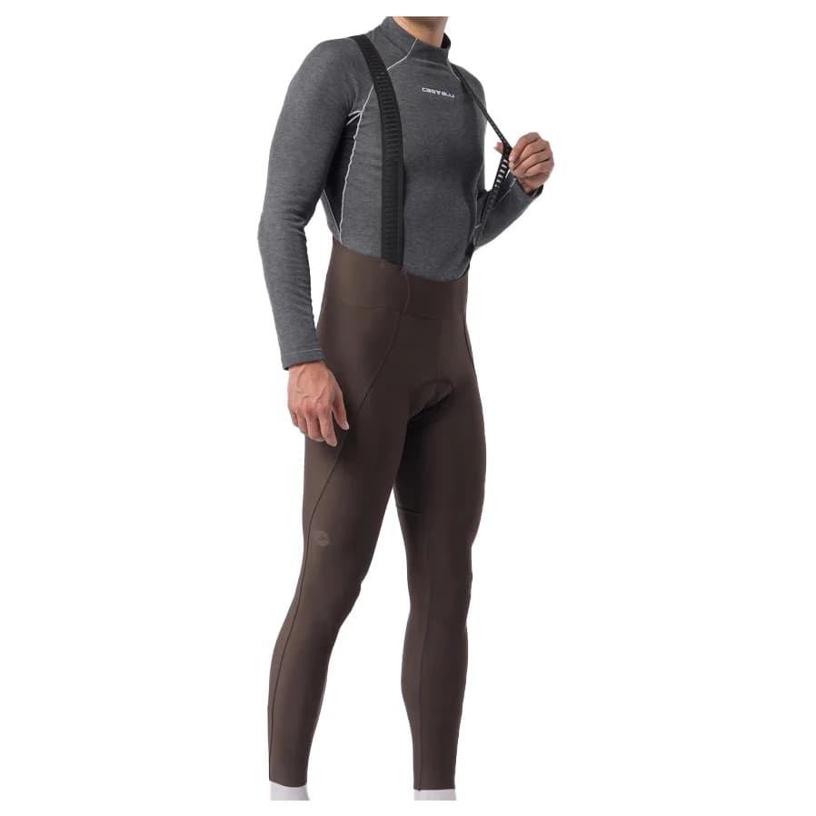Клин за колоездене Castelli Espresso 2 Bibtight Cycling bottoms - Chestnut