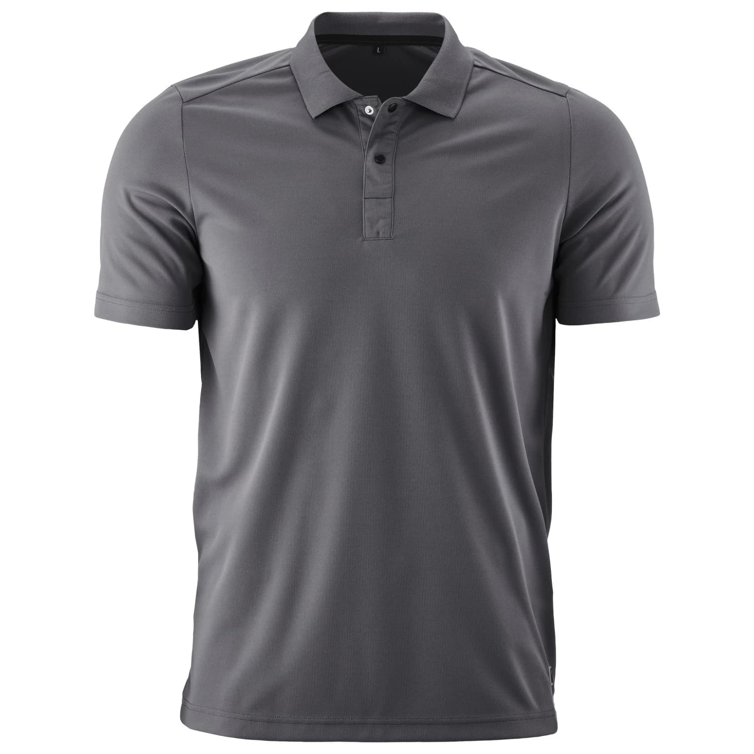 Мъжка фланелка с къс ръкав за колоездене Gonso Essential Poloshirt Cycling jersey - Mercury Gray