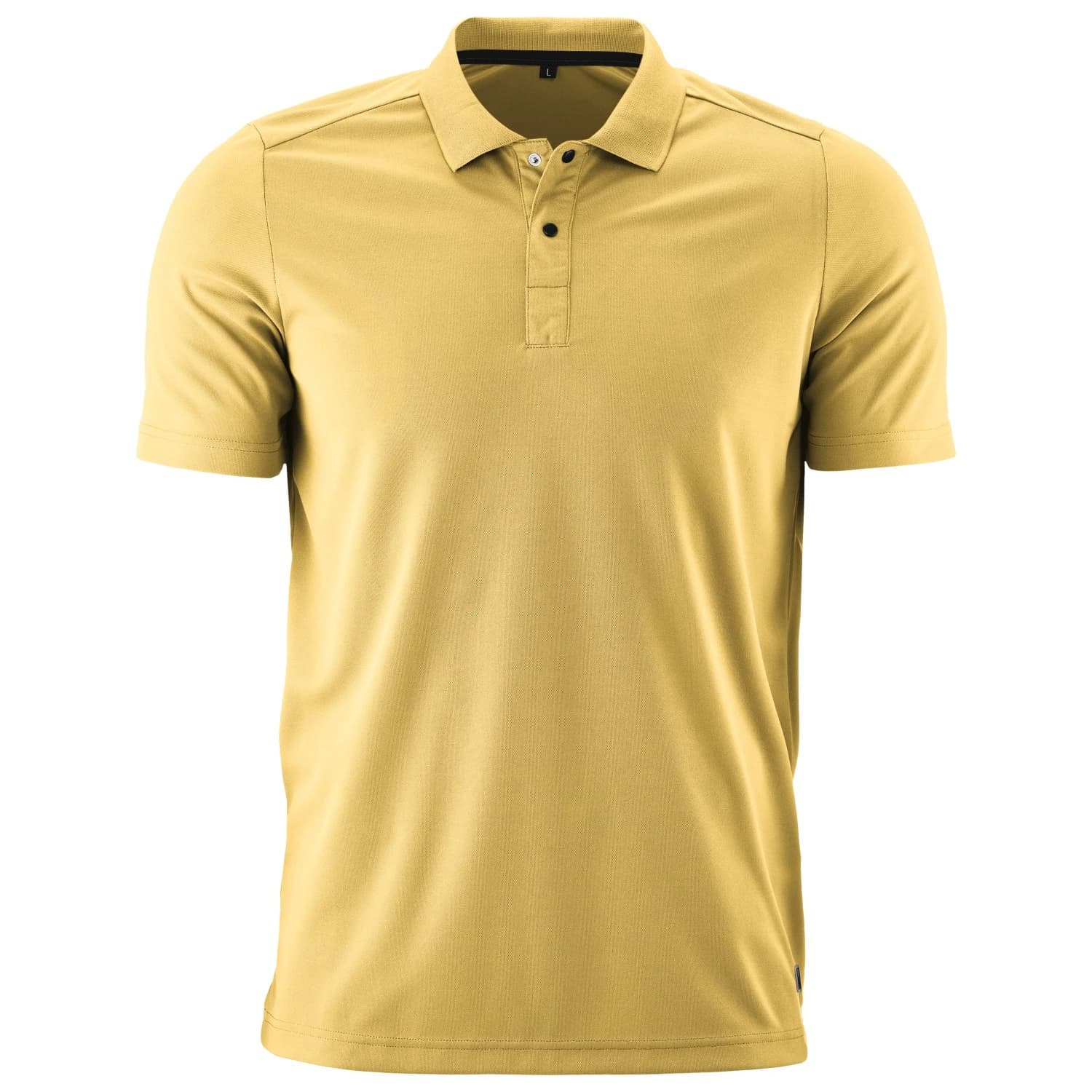 Мъжка фланелка с къс ръкав за колоездене Gonso Essential Poloshirt Cycling jersey - Yellow Finch