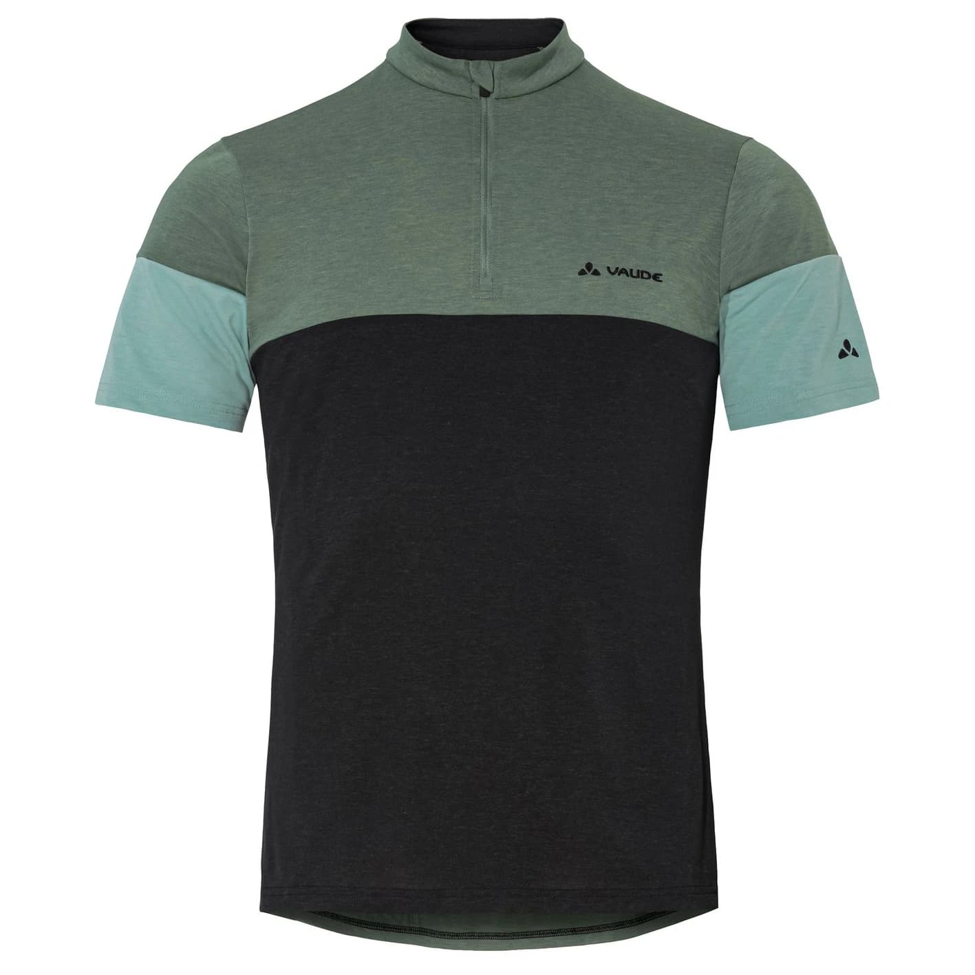 Мъжка фланелка с къс ръкав за колоездене Vaude Altissimo Shirt II Cycling jersey - Agave