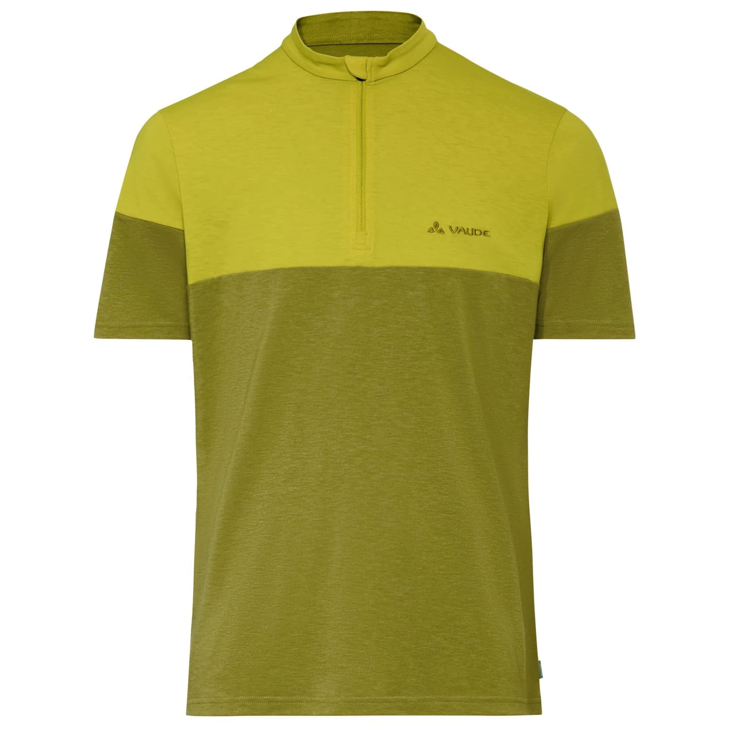 Мъжка фланелка с къс ръкав за колоездене Vaude Altissimo Shirt II Cycling jersey - Light Leaf