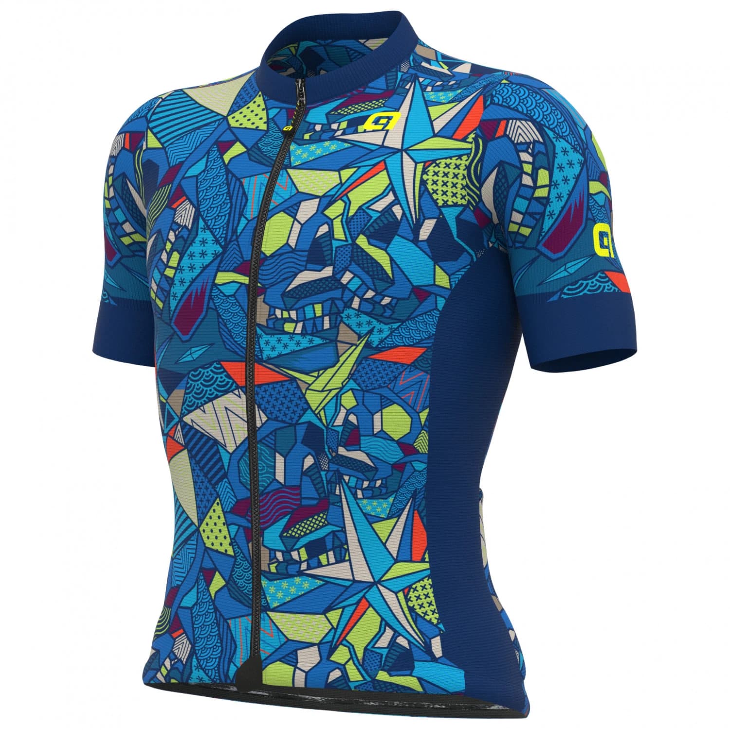 Мъжка фланелка с къс ръкав за колоездене Alé Pragma Over S/S Jersey Cycling jersey - Blue
