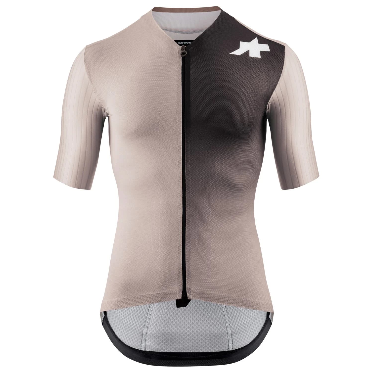 Мъжка фланелка с къс ръкав за колоездене ASSOS Equipe RS Jersey S11 Cycling jersey - Dune Sand