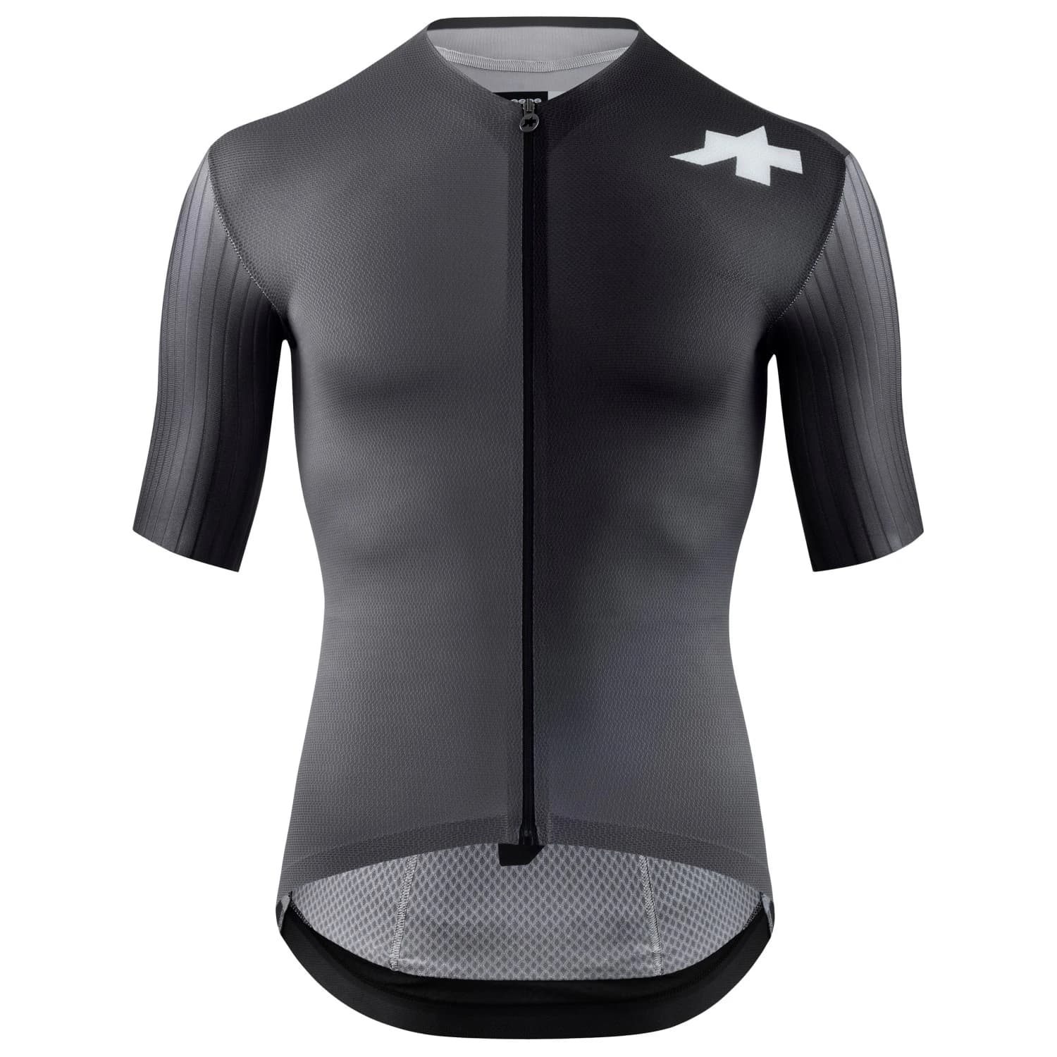 Фланелка с къс ръкав за колоездене ASSOS Equipe RS Jersey S11 Cycling jersey - Precision Graphite