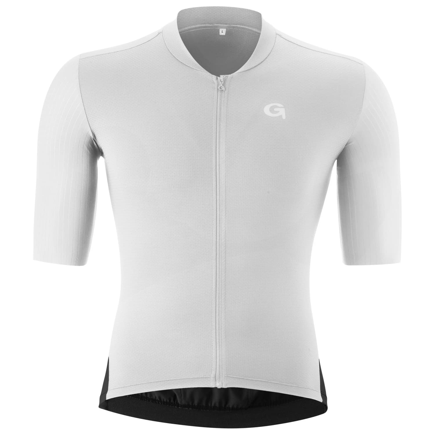 Мъжка фланелка с къс ръкав за колоездене Gonso Sitivo Trikot Cycling jersey - White / Black