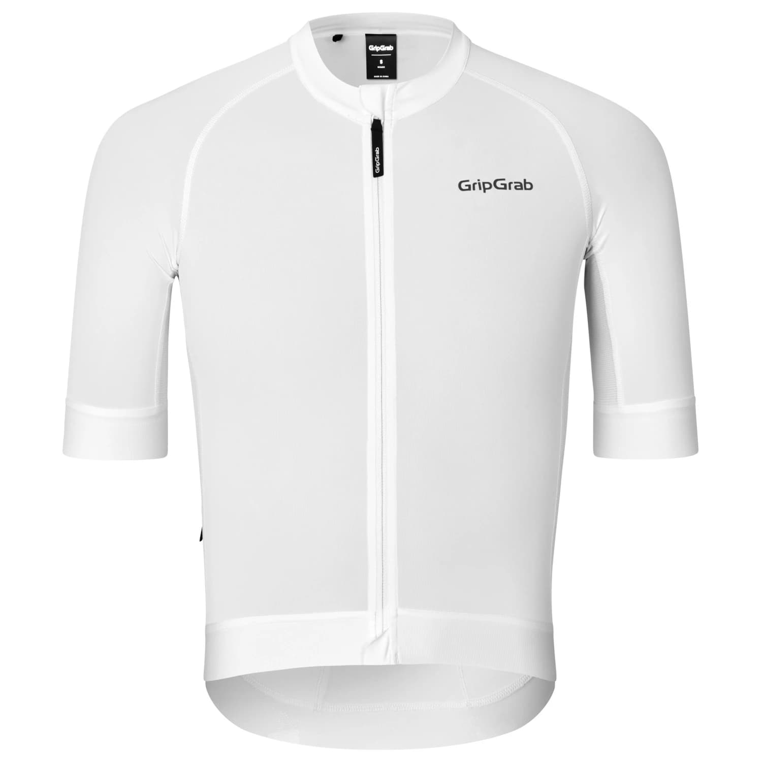 Мъжка фланелка с къс ръкав за колоездене GripGrab PACR Short Sleeve Jersey Cycling jersey - White