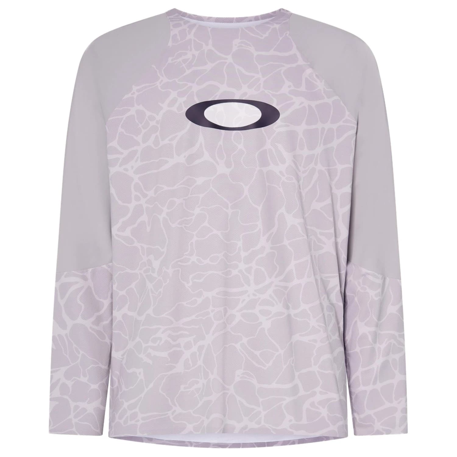 Мъжка фланелка с дълъг ръкав за колоездене Oakley Seeker Airline L/S Jersey Cycling jersey - Neuron Cement