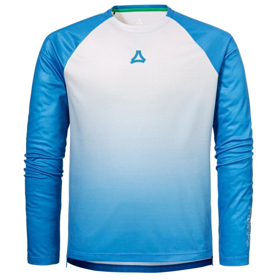 Мъжка фланелка с дълъг ръкав за колоездене Schöffel Longsleeve Style Koitere Cycling jersey - Allure Blue