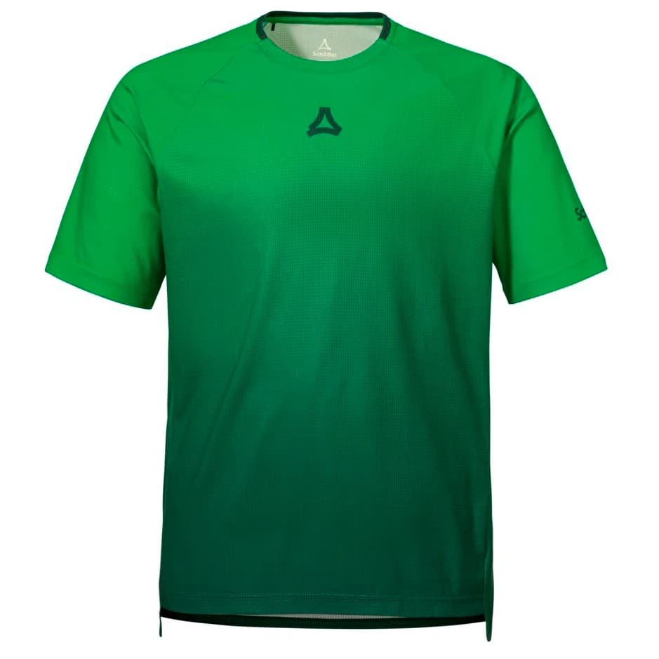 Мъжка фланелка с къс ръкав за колоездене Schöffel Shirt Style Koitere Cycling jersey - Fir Green