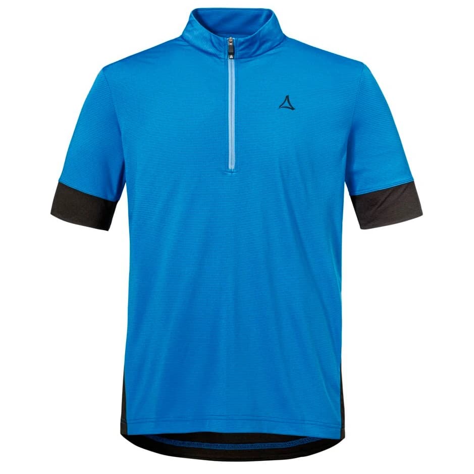 Мъжка фланелка с къс ръкав за колоездене Schöffel Shirt Style Pinega Cycling jersey - Allure Blue
