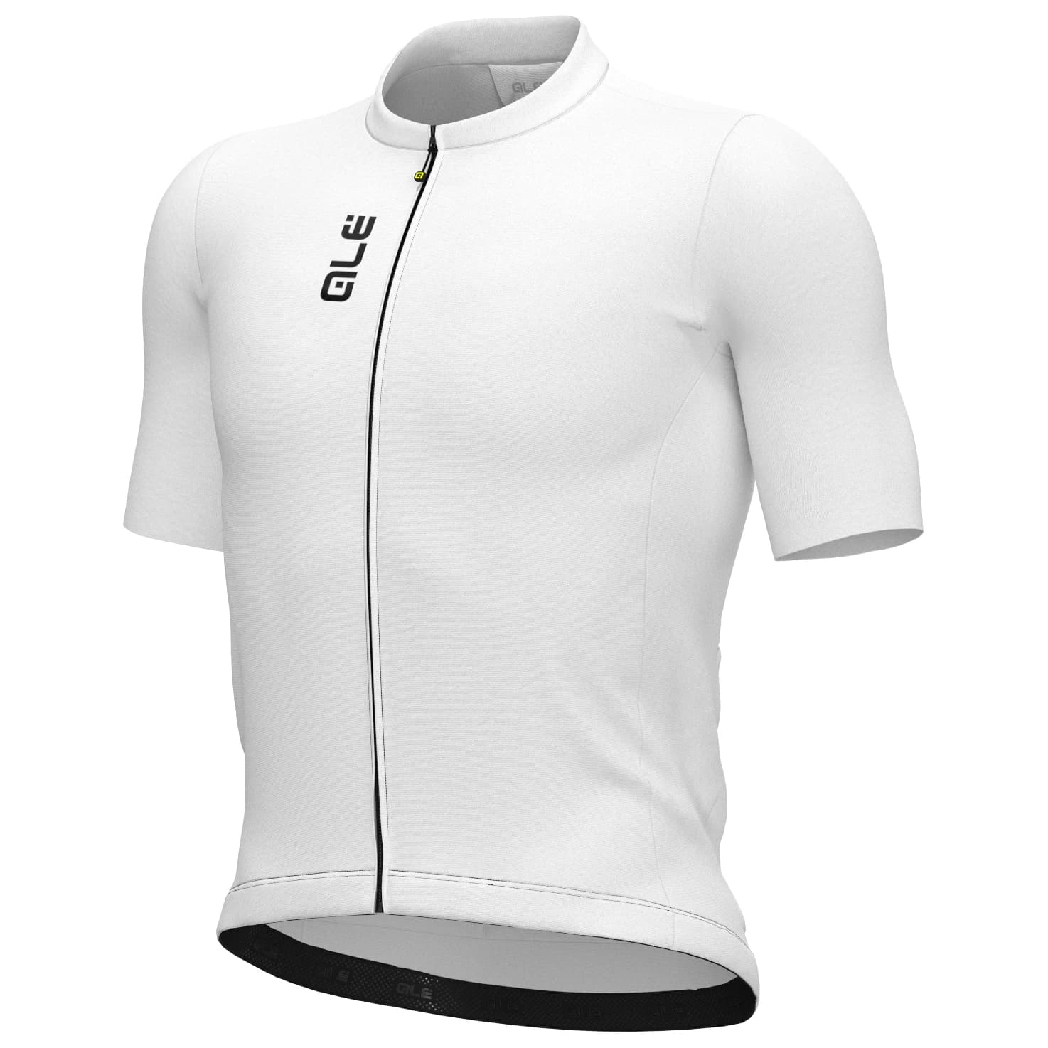 Мъжка фланелка с къс ръкав за колоездене Alé Pragma Color Block Jersey Cycling jersey - White