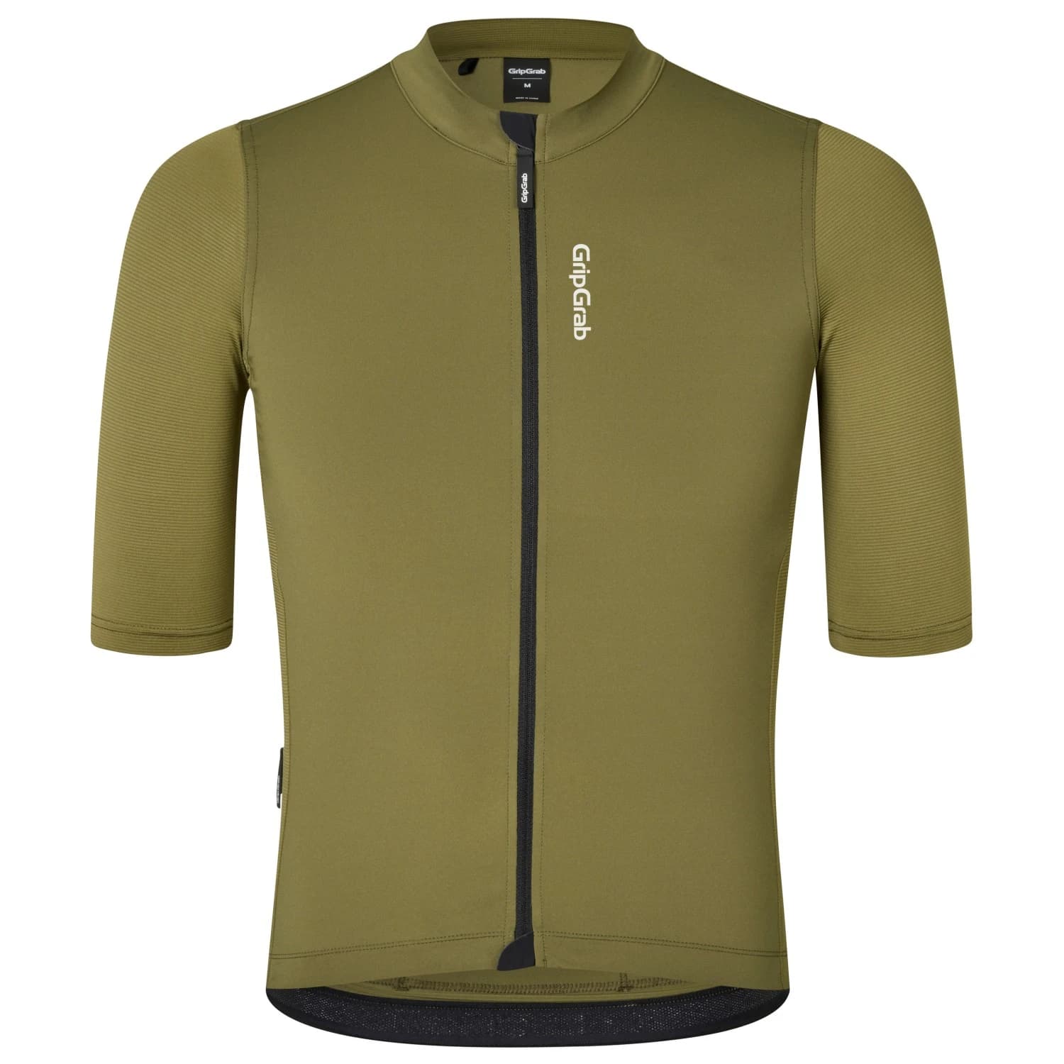 Мъжка фланелка с къс ръкав за колоездене Gripgrab Ride Short Sleeve Jersey Cycling jersey - Olive Green
