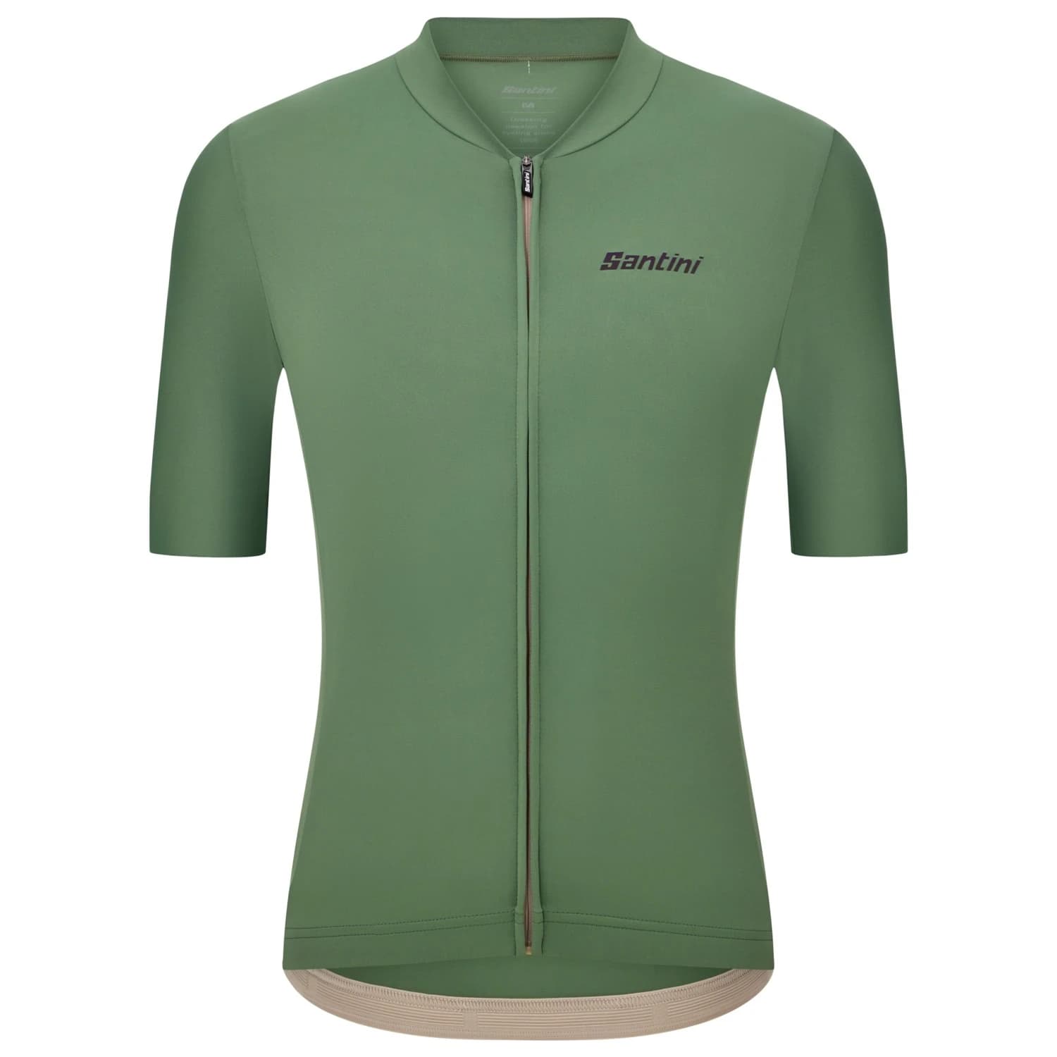 Фланелка с къс ръкав за колоездене Santini Sensation S/S Jersey Cycling jersey - Verde Salvia