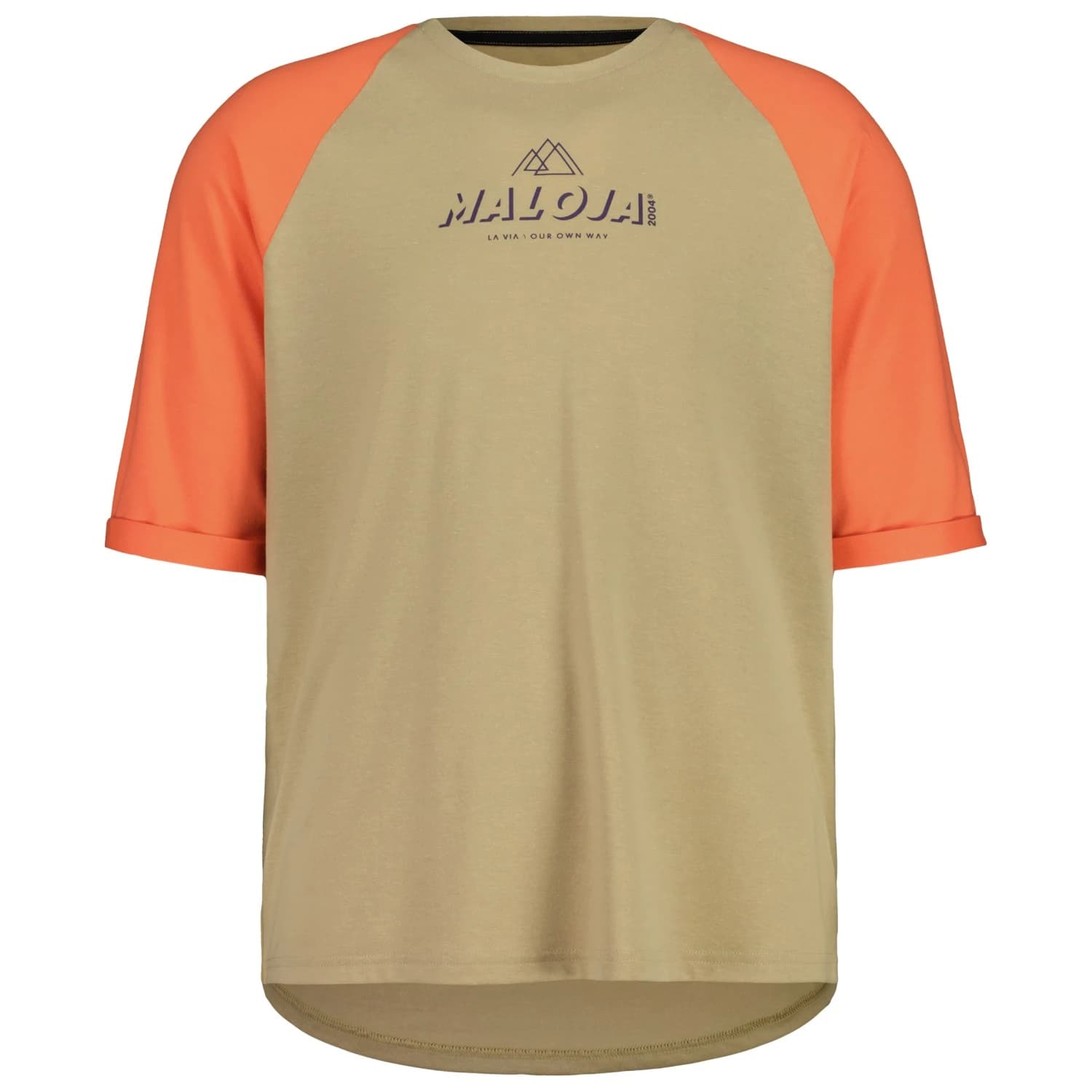 Мъжка фланелка с къс ръкав за колоездене Maloja AnderterM. Cycling jersey - Gravel Multi