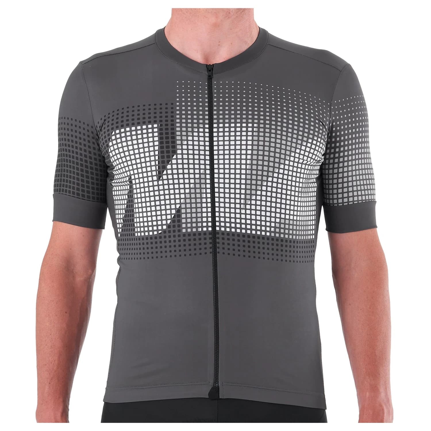Мъжка фланелка с къс ръкав за колоездене Mavic Aksium Graphic Jersey Cycling jersey - Iron Gate