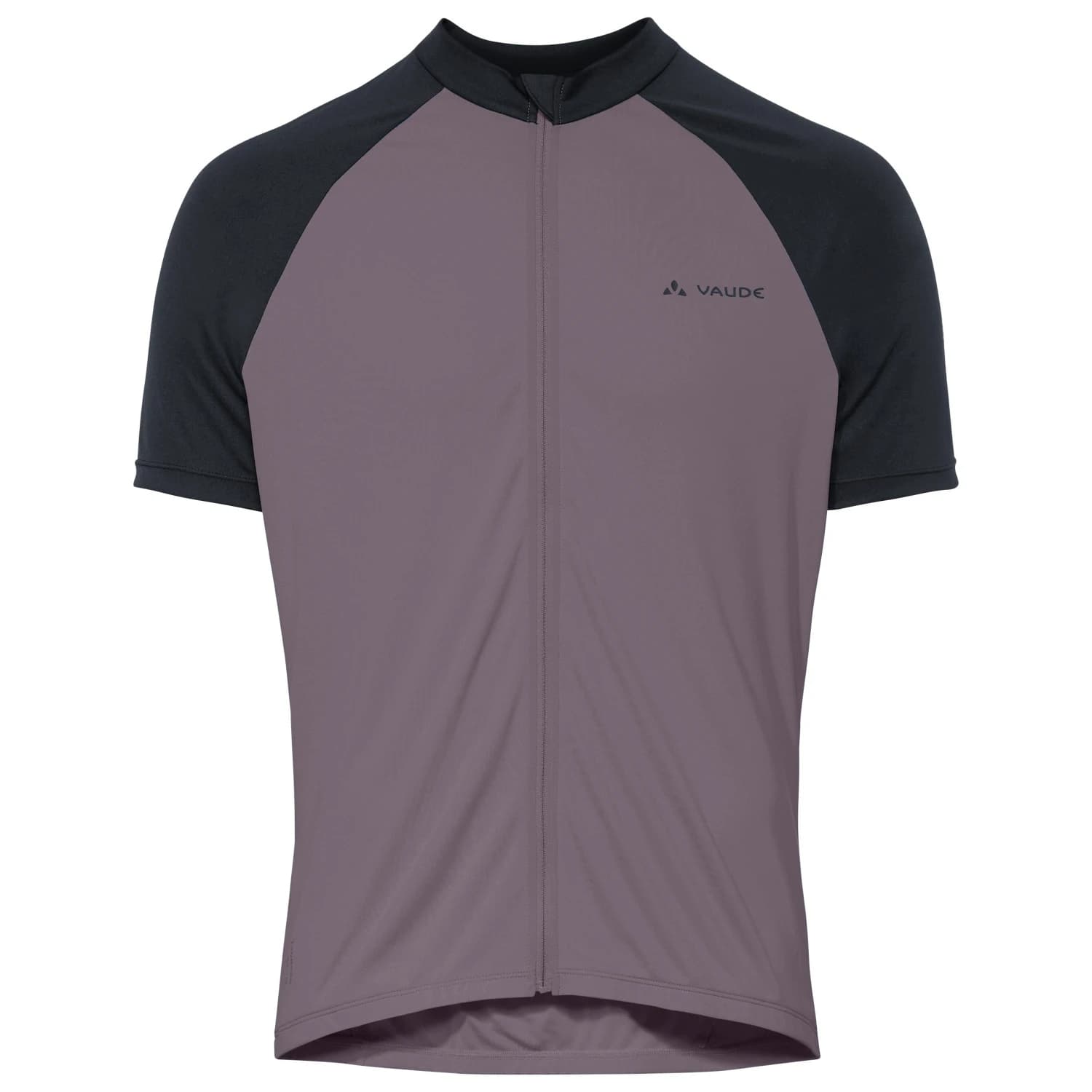 Мъжка фланелка с къс ръкав за колоездене Vaude Matera Full Zip Tricot II Cycling jersey - Purple Ash