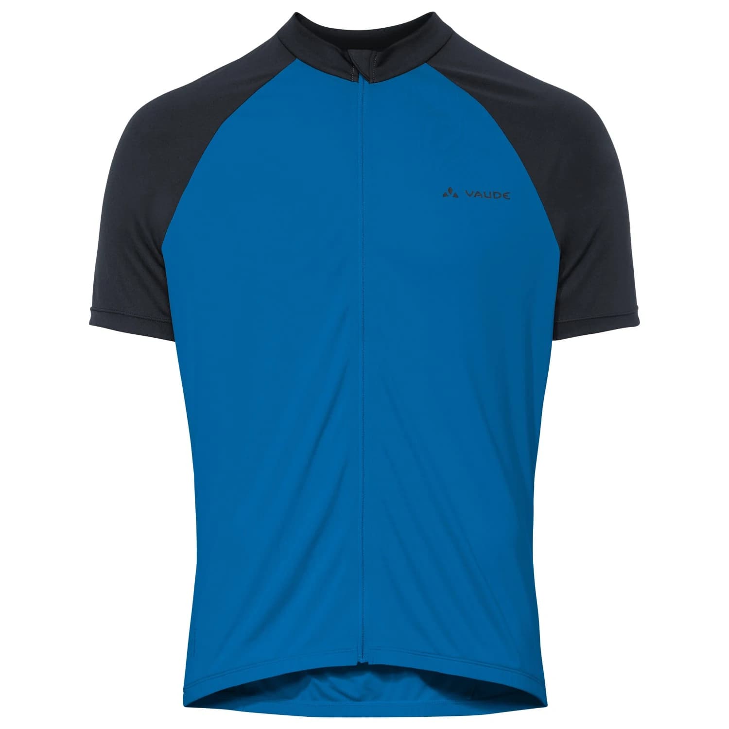 Мъжка фланелка с къс ръкав за колоездене Vaude Matera Full Zip Tricot II Cycling jersey - Radiate Blue
