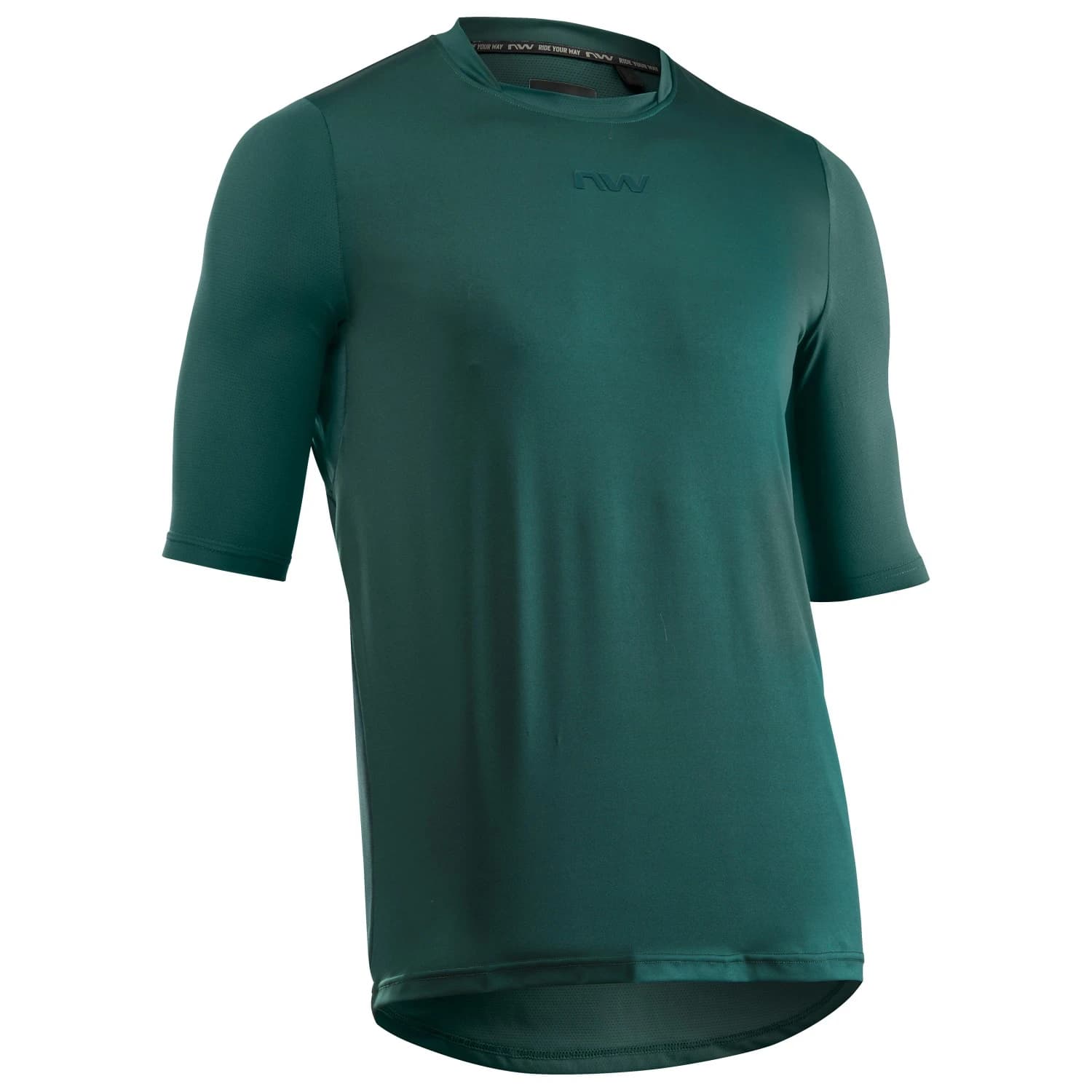 Мъжка фланелка с къс ръкав за колоездене Northwave Bomb Jersey Short Sleeve Cycling jersey - Petrolium