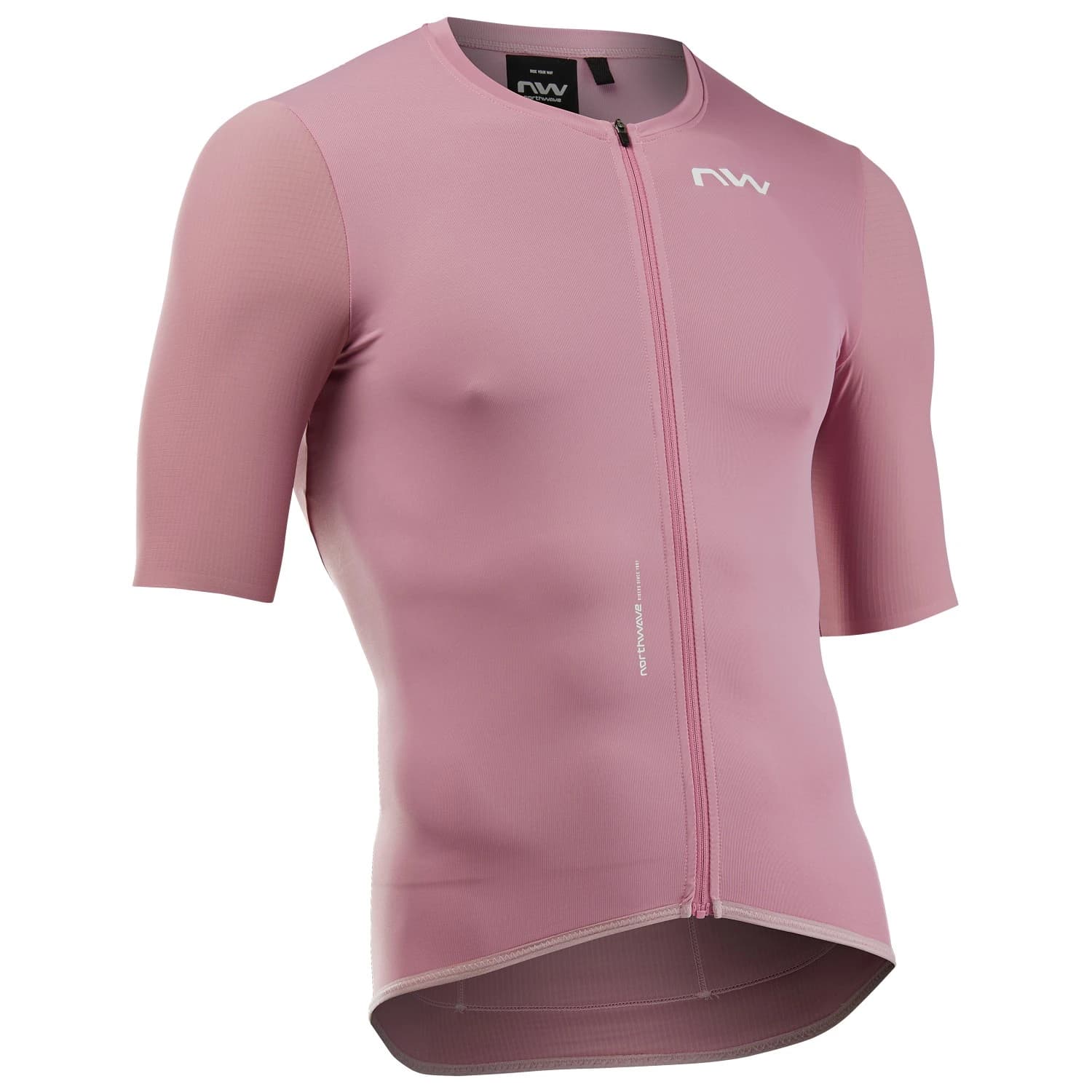Фланелка с къс ръкав за колоездене Northwave Essence Jersey Short Sleeve Cycling jersey - Dusty Malva