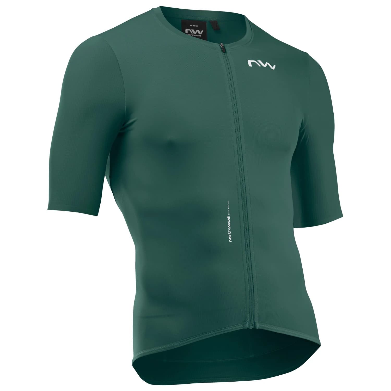 Фланелка с къс ръкав за колоездене Northwave Essence Jersey Short Sleeve Cycling jersey - Petrolium