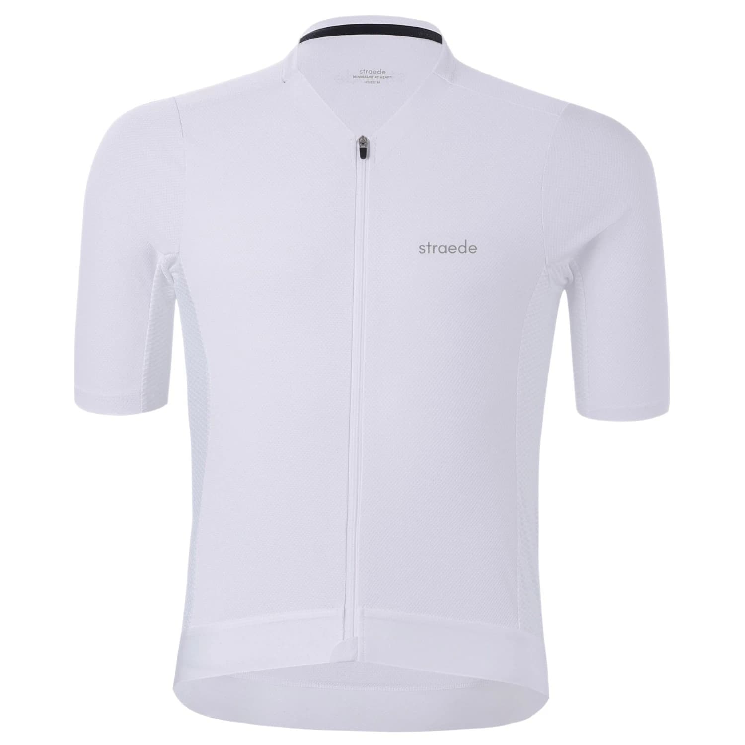 Фланелка с къс ръкав за колоездене straede Aerlig Ultralight Jersey Cycling jersey - White