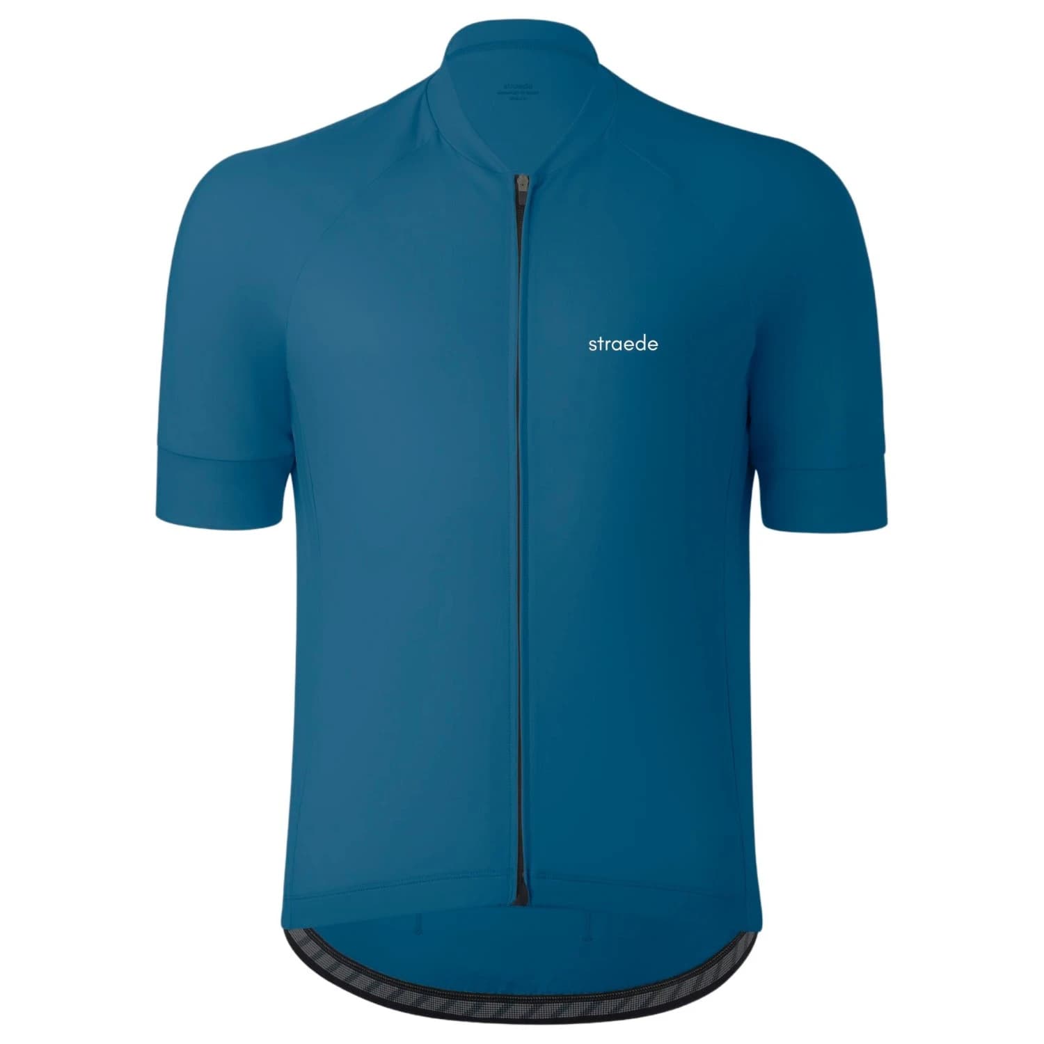 Мъжка фланелка с къс ръкав за колоездене straede Kaern Jersey Cycling jersey - Blue