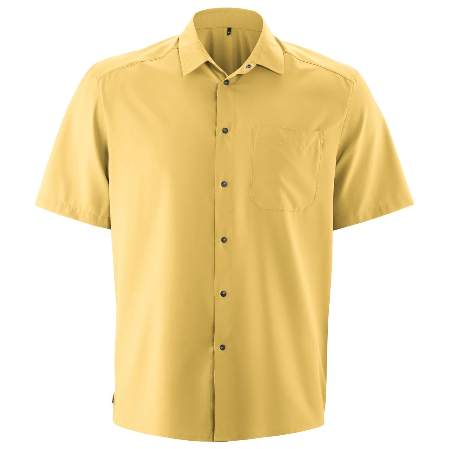 Мъжка фланелка с къс ръкав за колоездене Gonso Adventure Shirt Cycling jersey - Yellow Finch