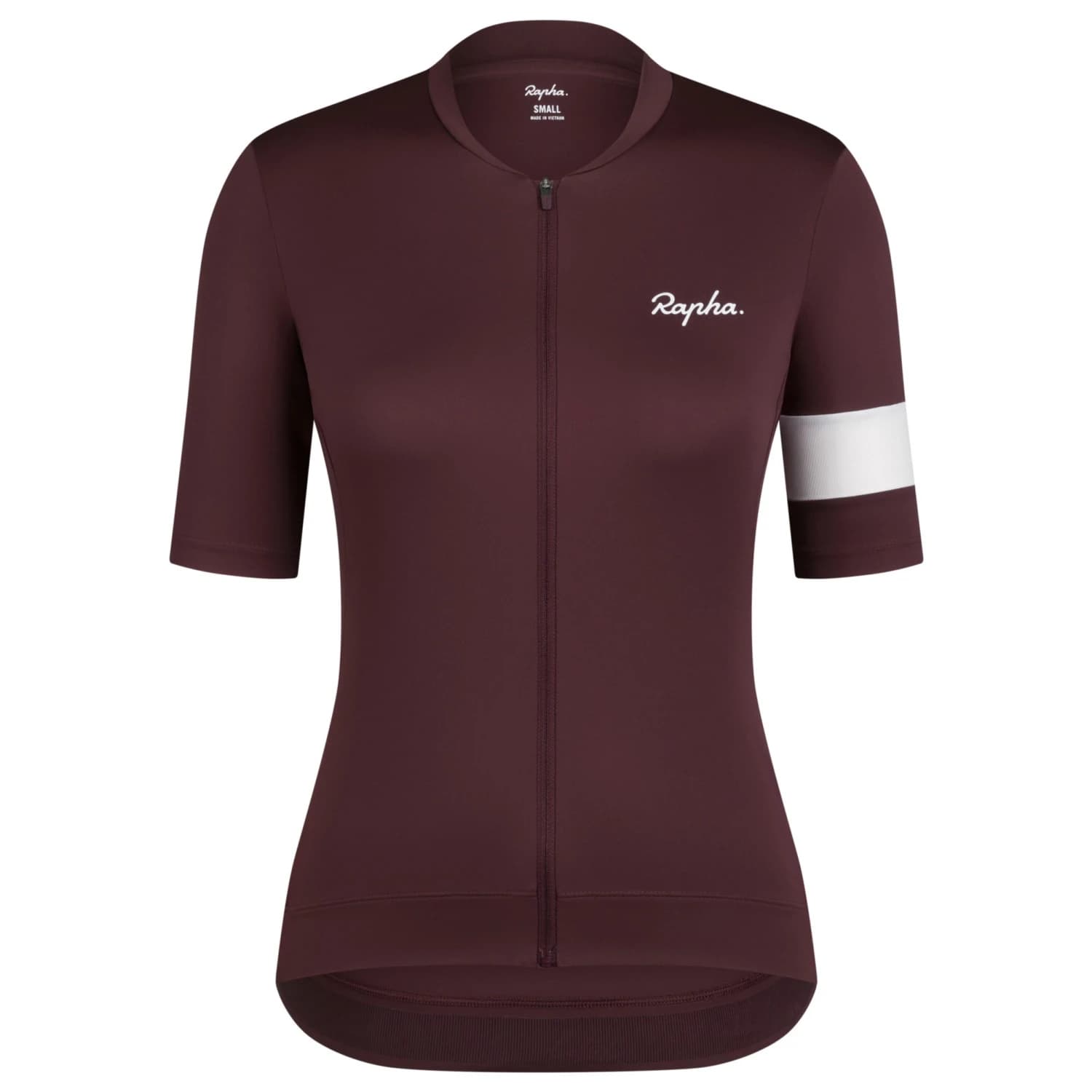 Мъжка фланелка с къс ръкав за колоездене Rapha Core Jersey Cycling jersey - Fudge / White Alyssum