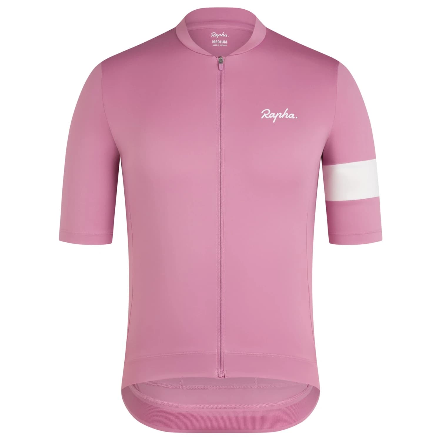 Мъжка фланелка с къс ръкав за колоездене Rapha Core Jersey Cycling jersey - Dusty Mauve / White