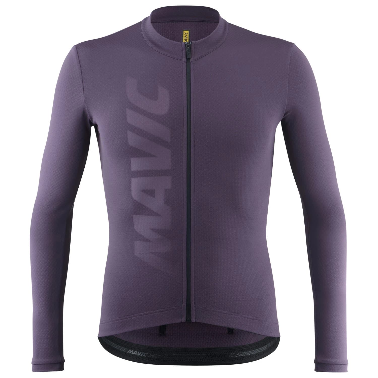 Фланелка с дълъг ръкав за колоездене Mavic Aksium Thermo Jersey Cycling jersey - Purple Velvet