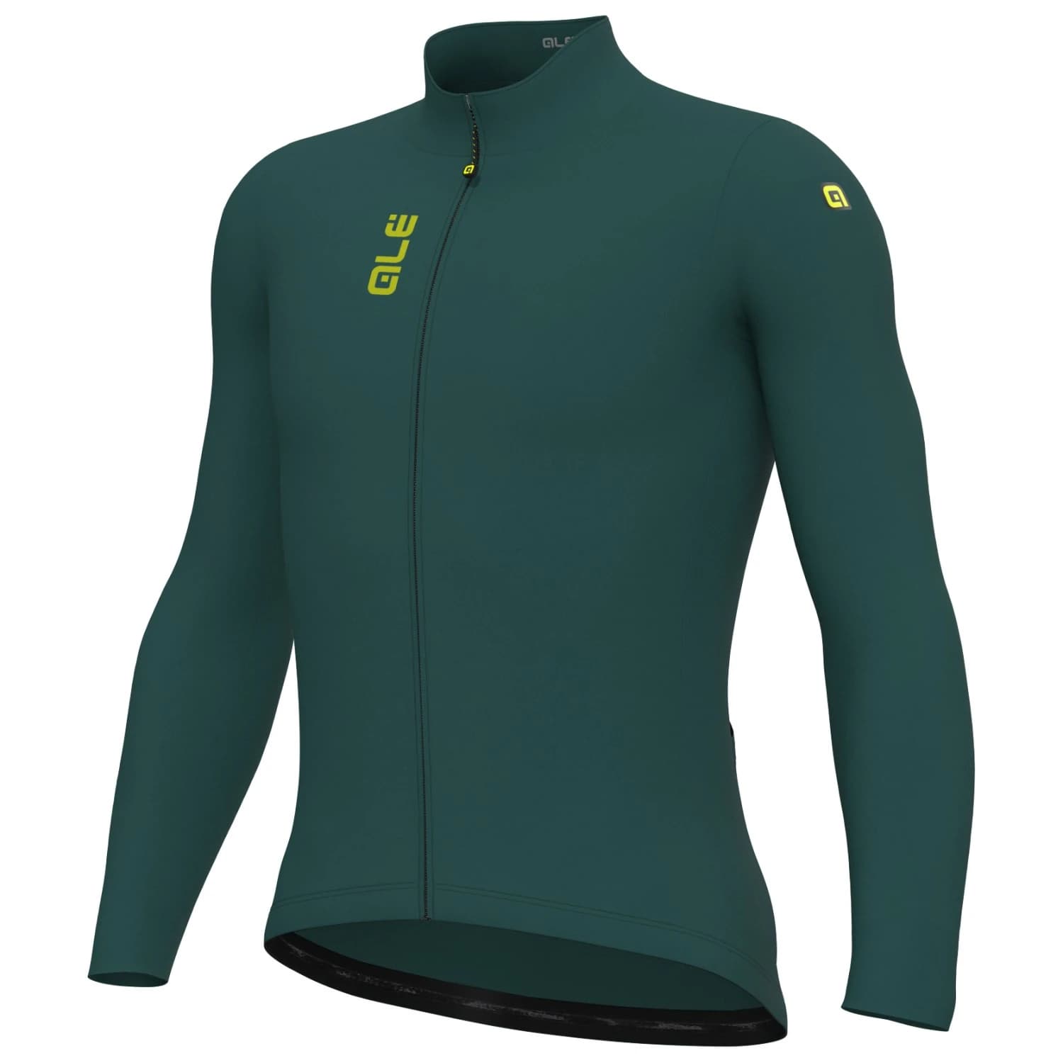 Фланелка с дълъг ръкав за колоездене Alé Pragma Fondo 3.0 L/S Jersey Cycling jersey - Bottle Green