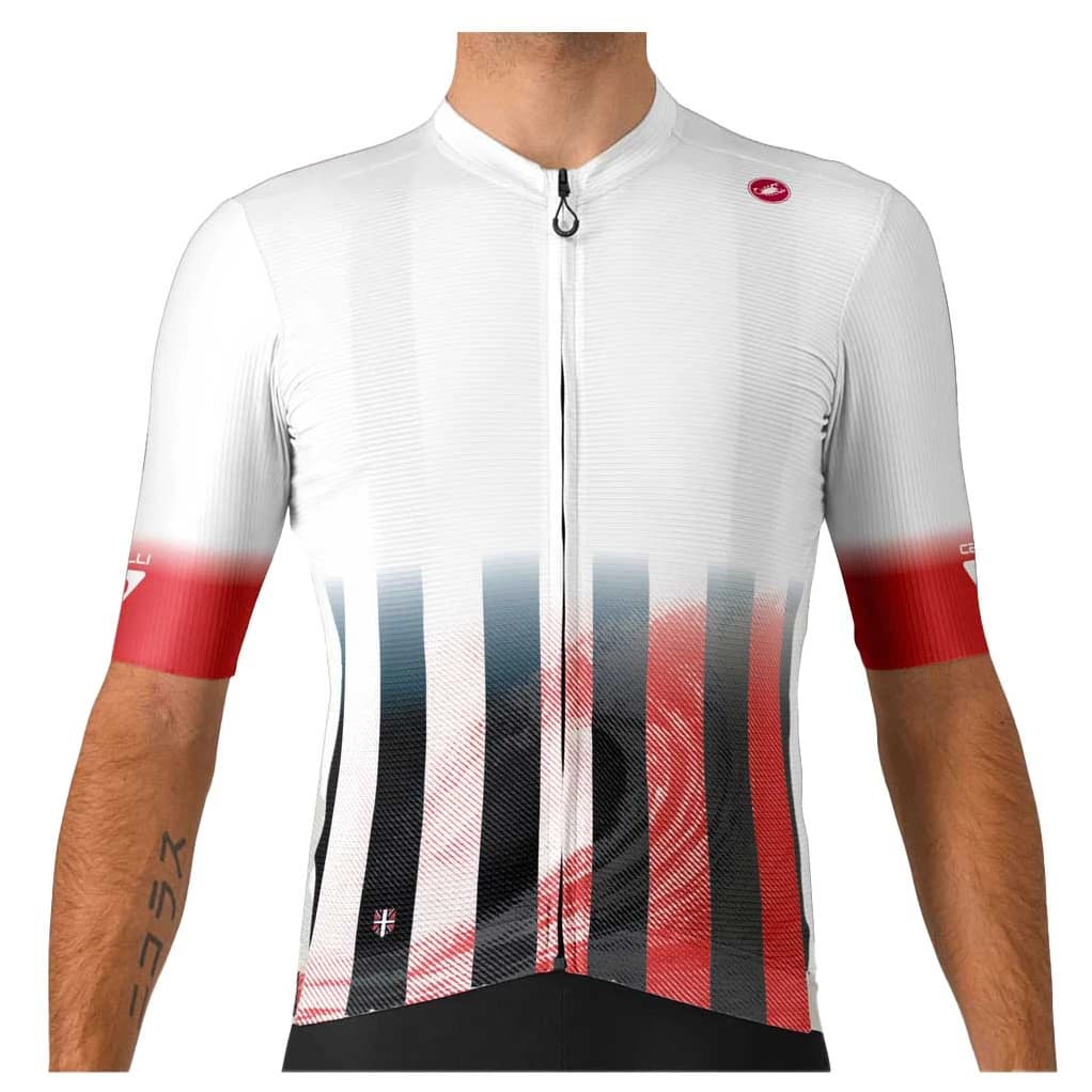 Мъжка фланелка с къс ръкав за колоездене Castelli Espresso Jersey Cycling jersey - Joe