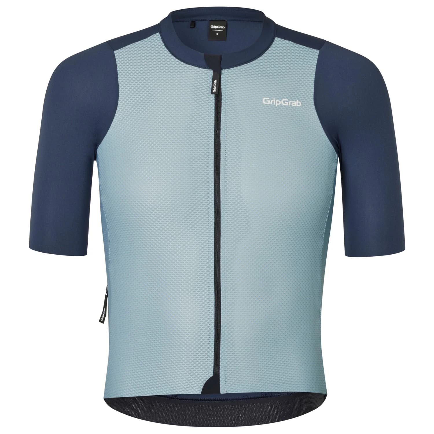 Мъжка фланелка с къс ръкав за колоездене GripGrab PACR Lightweight Short Sleeve Jersey Cycling jersey - Navy Blue