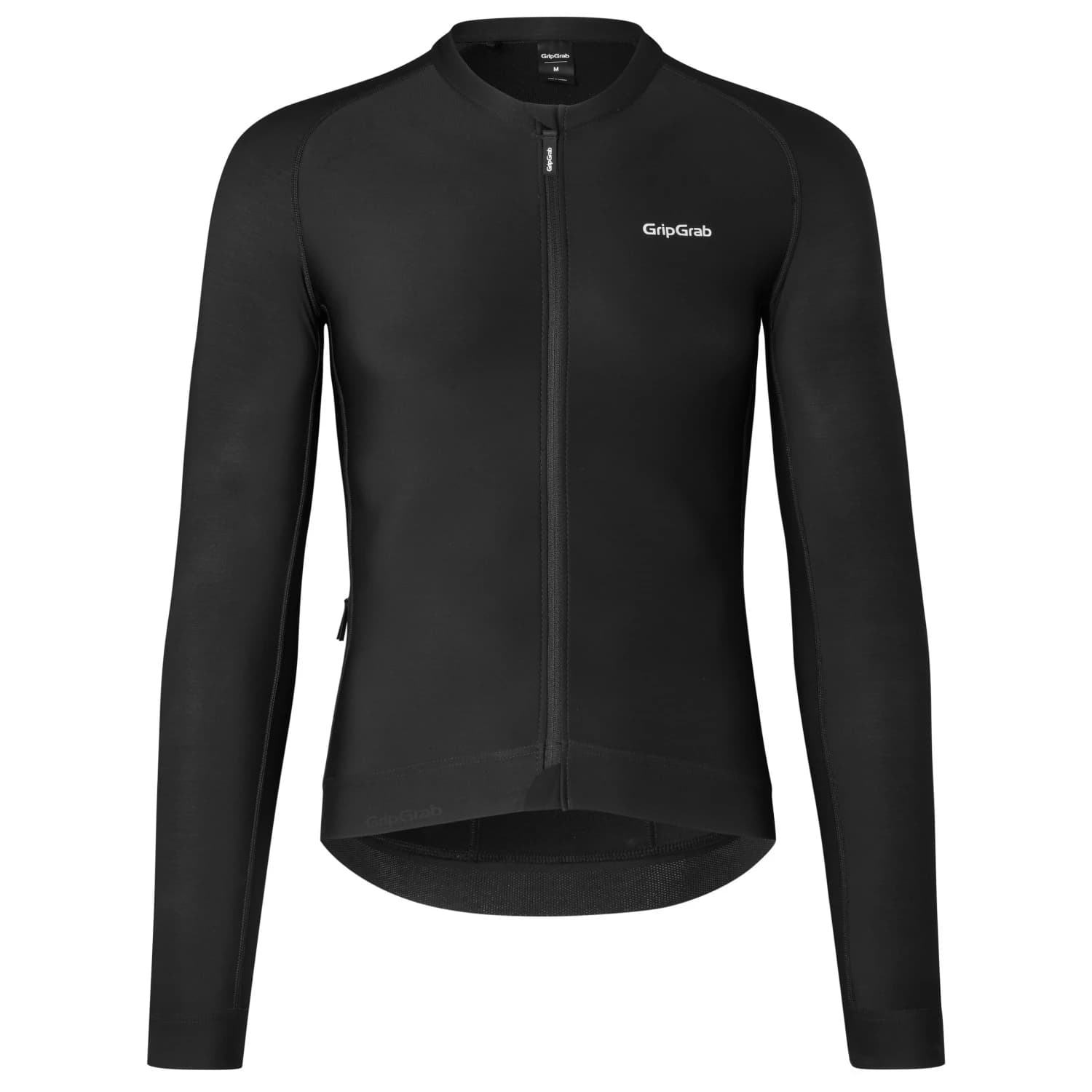 Мъжка фланелка с къс ръкав за колоездене GripGrab PACR Long Sleeve Jersey Cycling jersey - Black