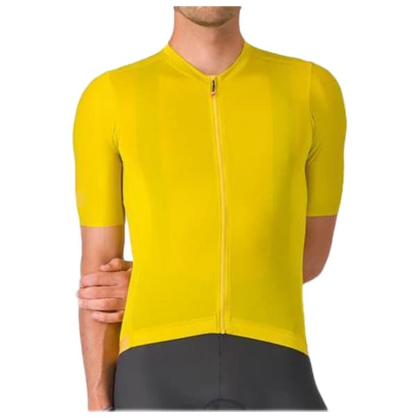 Мъжка фланелка с къс ръкав за колоездене Castelli Espresso 2 Jersey Cycling jersey - Mango Mojito