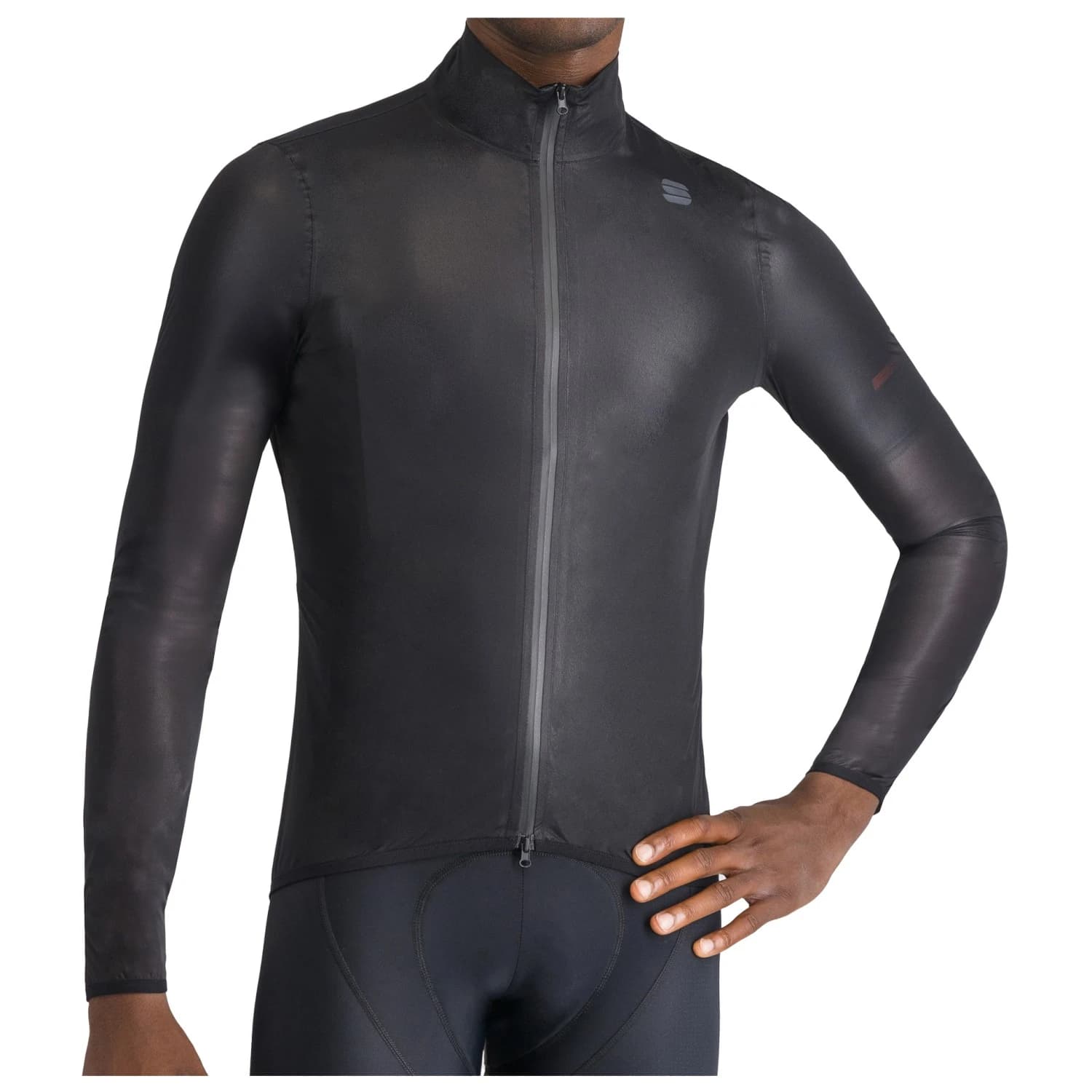 Мъжко водоустойчиво яке за колоездене Sportful Aqua Light Jacket Cycling jacket - Black