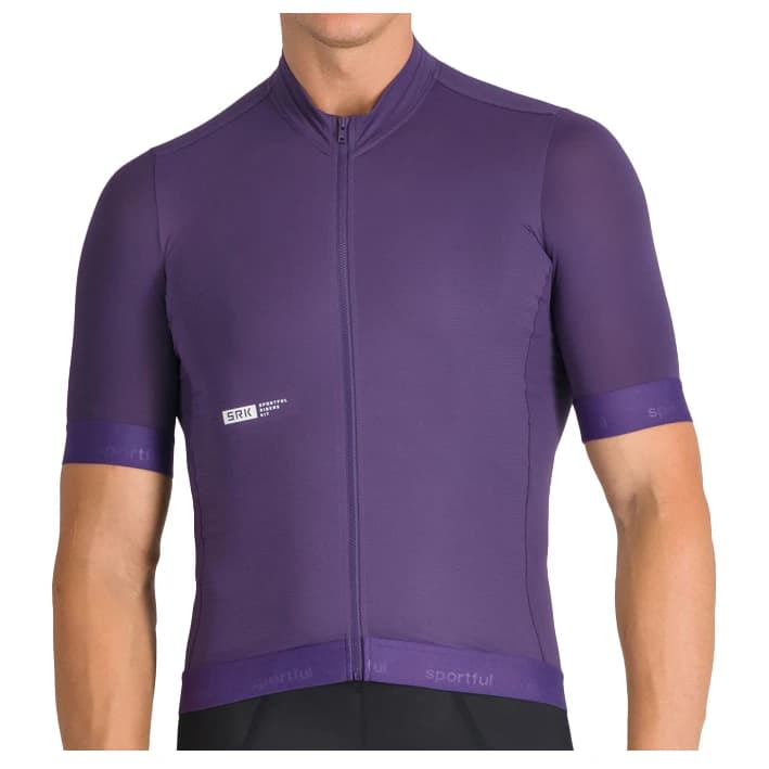 Мъжка фланелка с къс ръкав за колоездене Sportful SRK 2 Jersey Cycling jersey - Galactic Purple
