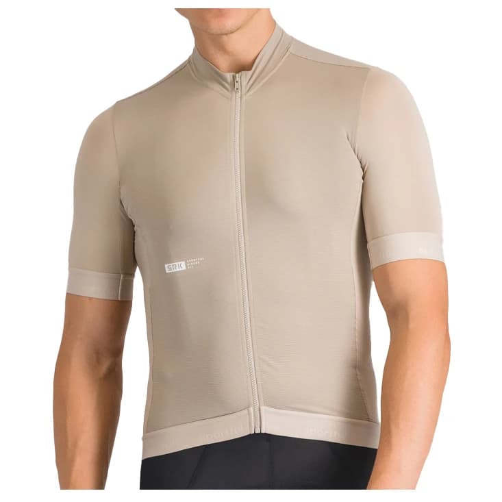 Мъжка фланелка с къс ръкав за колоездене Sportful SRK 2 Jersey Cycling jersey - Sand