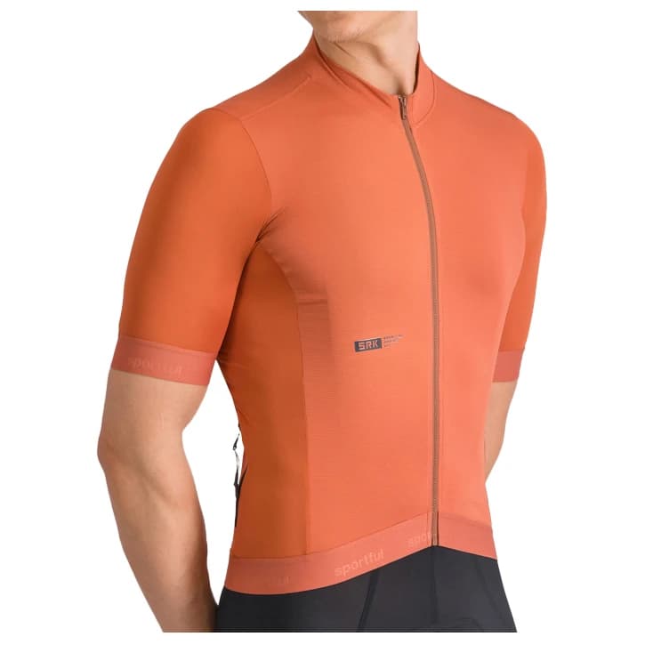 Мъжка фланелка с къс ръкав за колоездене Sportful SRK 2 Jersey Cycling jersey - Sienna Glow