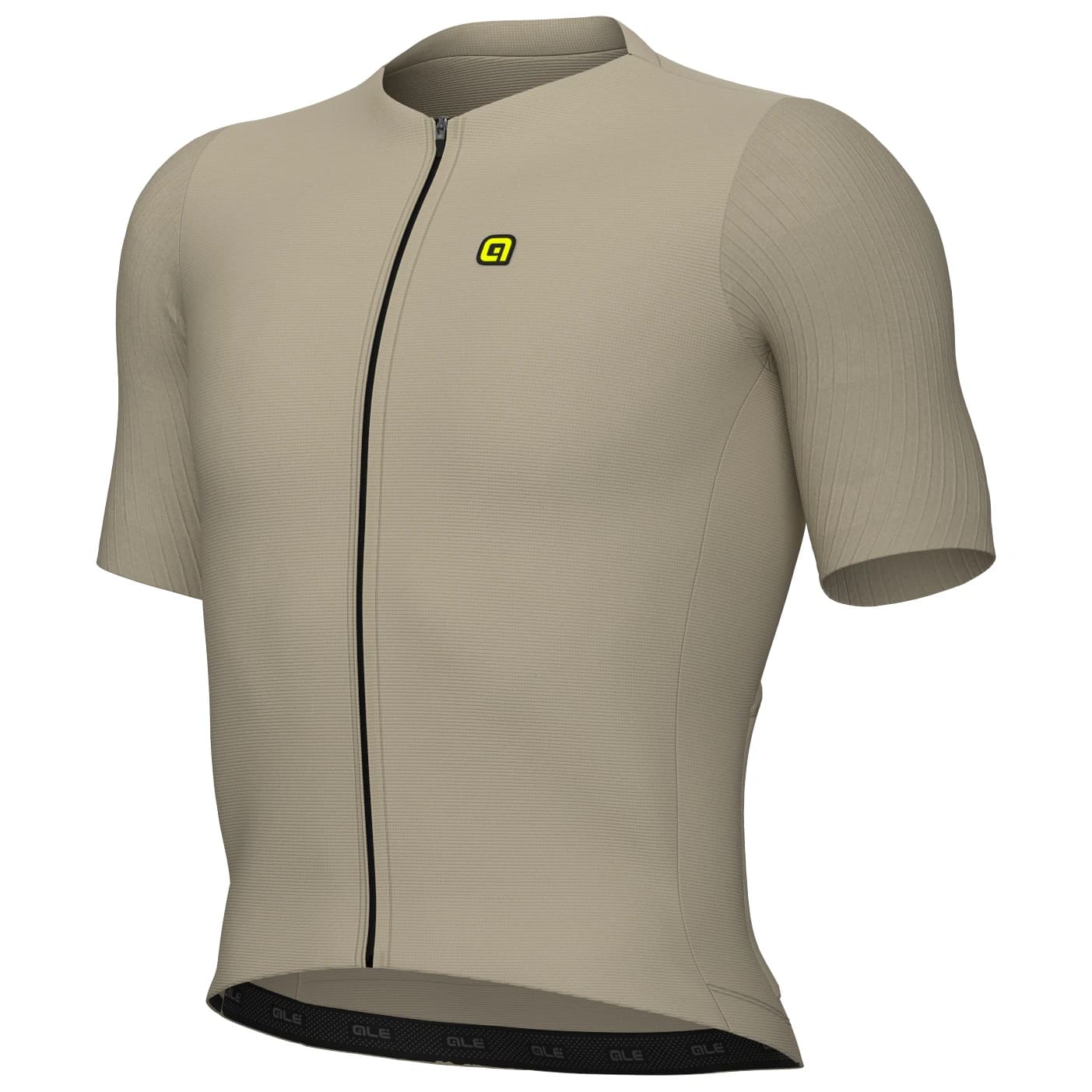 Мъжка фланелка с къс ръкав за колоездене Alé PR-E Earthy Style 2.0 S/S Jersey Cycling jersey - Rope Grey