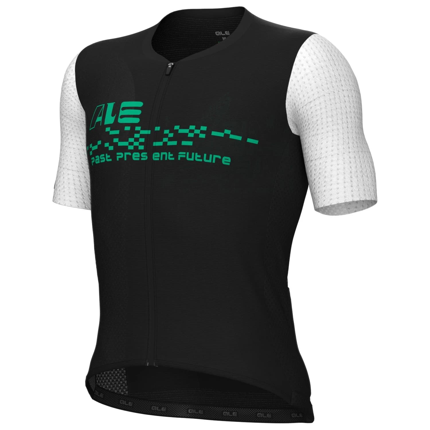Мъжка фланелка с къс ръкав за колоездене Alé PR-E Megabyte 2.0 S/S Jersey Cycling jersey - Black