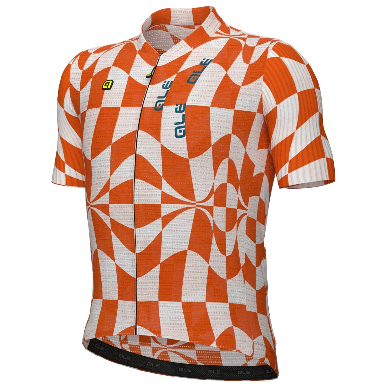 Мъжка фланелка с къс ръкав за колоездене Alé PR-E Multiverso 2.0 S/S Jersey Cycling jersey - Lobster Orange
