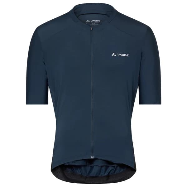 Мъжка фланелка с къс ръкав за колоездене Vaude Furka Full Zip Tricot III Cycling jersey - Dark Sea