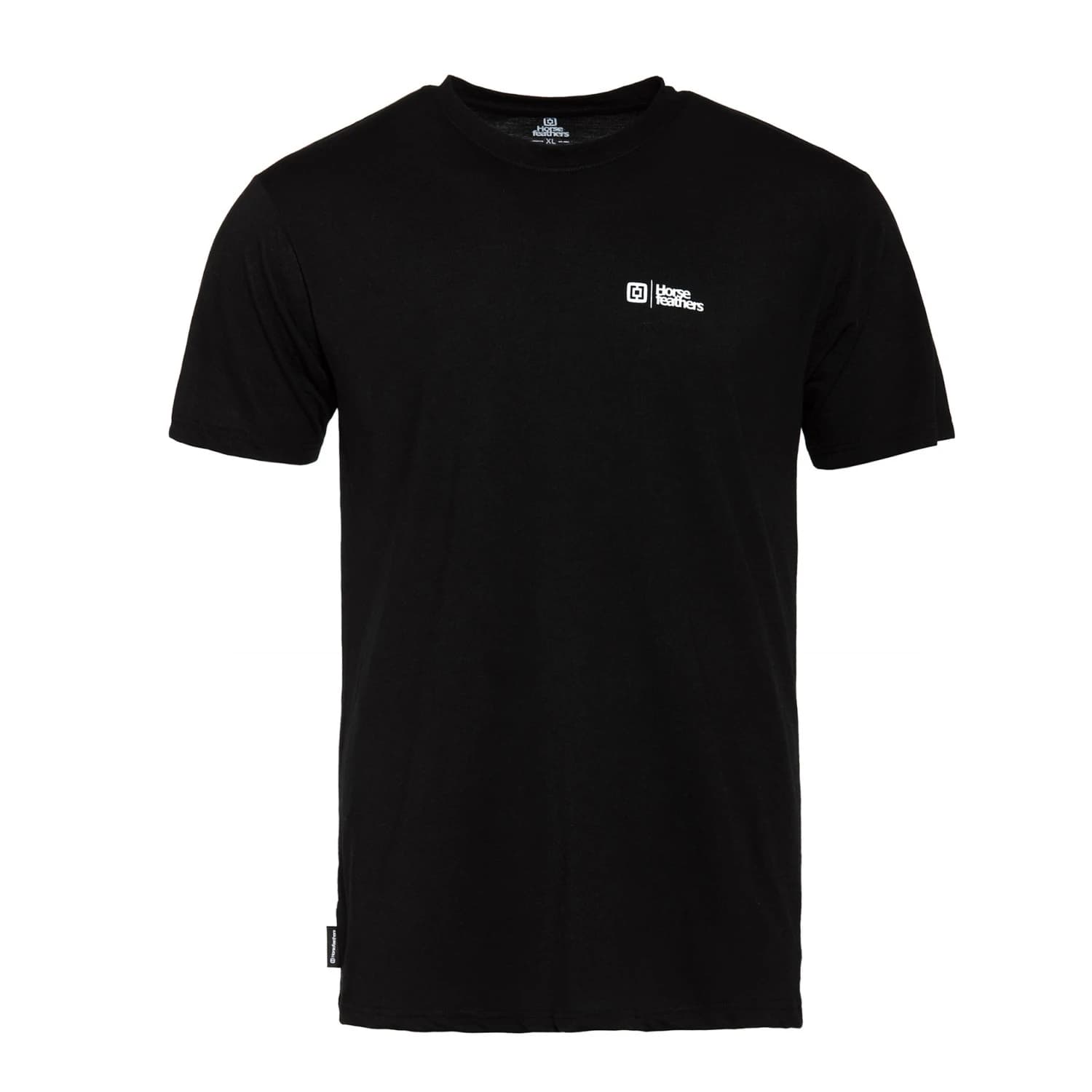 Мъжка фланелка с къс ръкав за колоездене Horsefeathers Rooter Tech T-Shirt Cycling jersey - Black