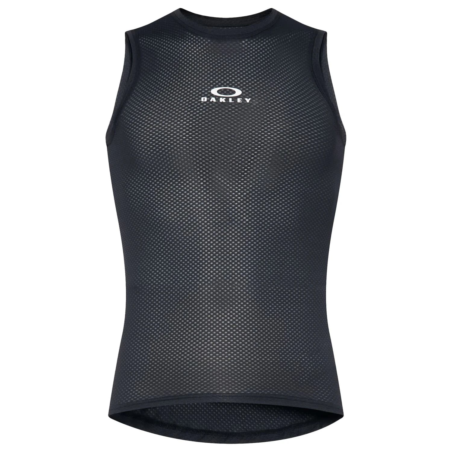 Мъжка фланелка с къс ръкав за колоездене Oakley Endurance Base Layer Sleeveles Cycling jersey - Blackout