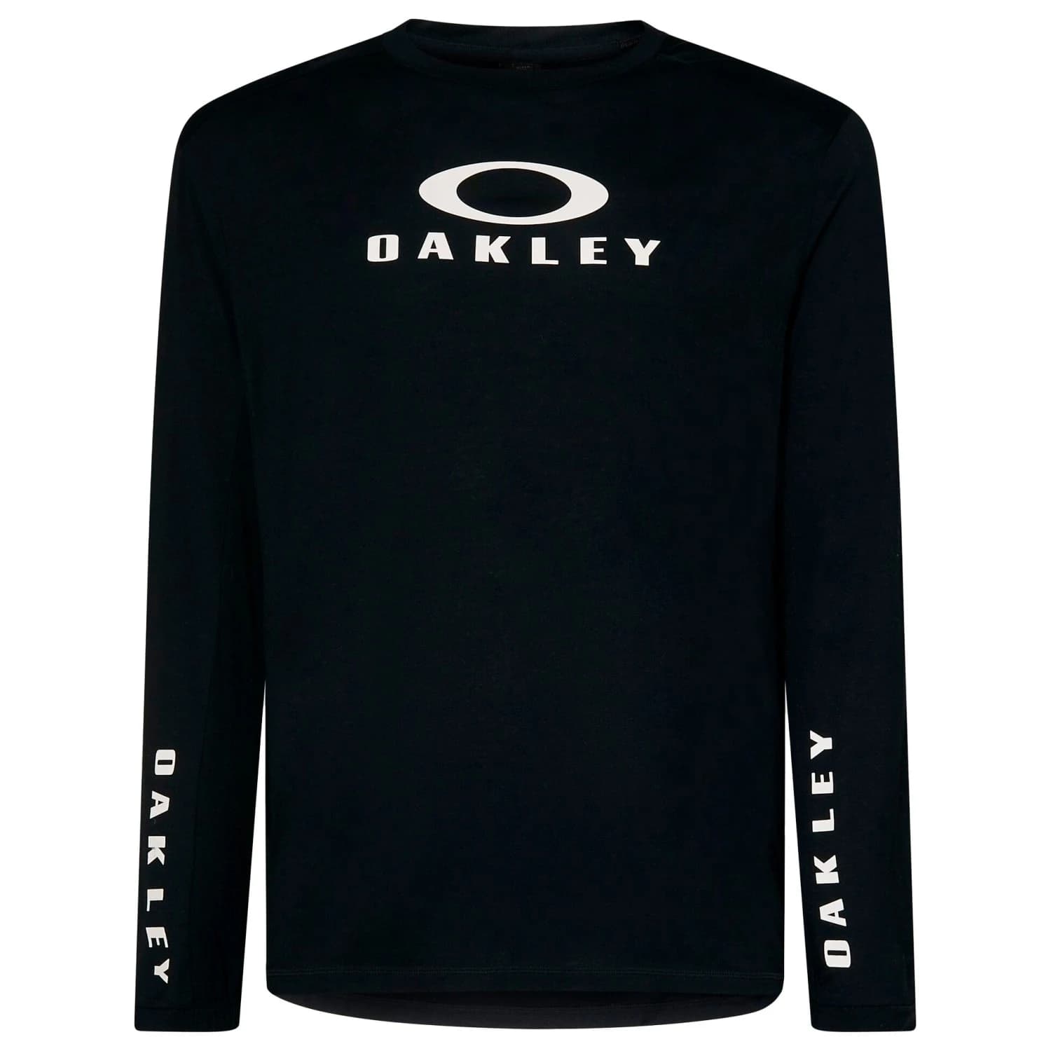 Мъжка фланелка с дълъг ръкав за колоездене Oakley Seeker Flow L/S Jersey Cycling jersey - Blackout
