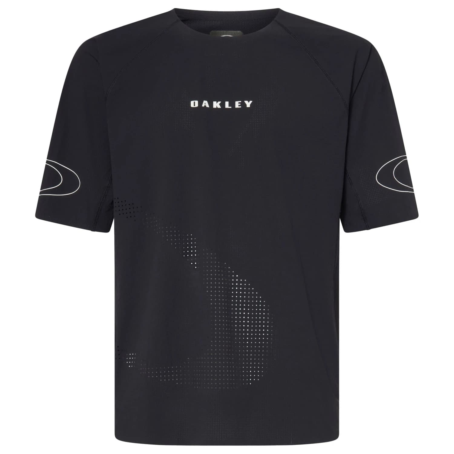 Мъжка фланелка с къс ръкав за колоездене Oakley Seeker Whip S/S Jersey Cycling jersey - Pitch Black