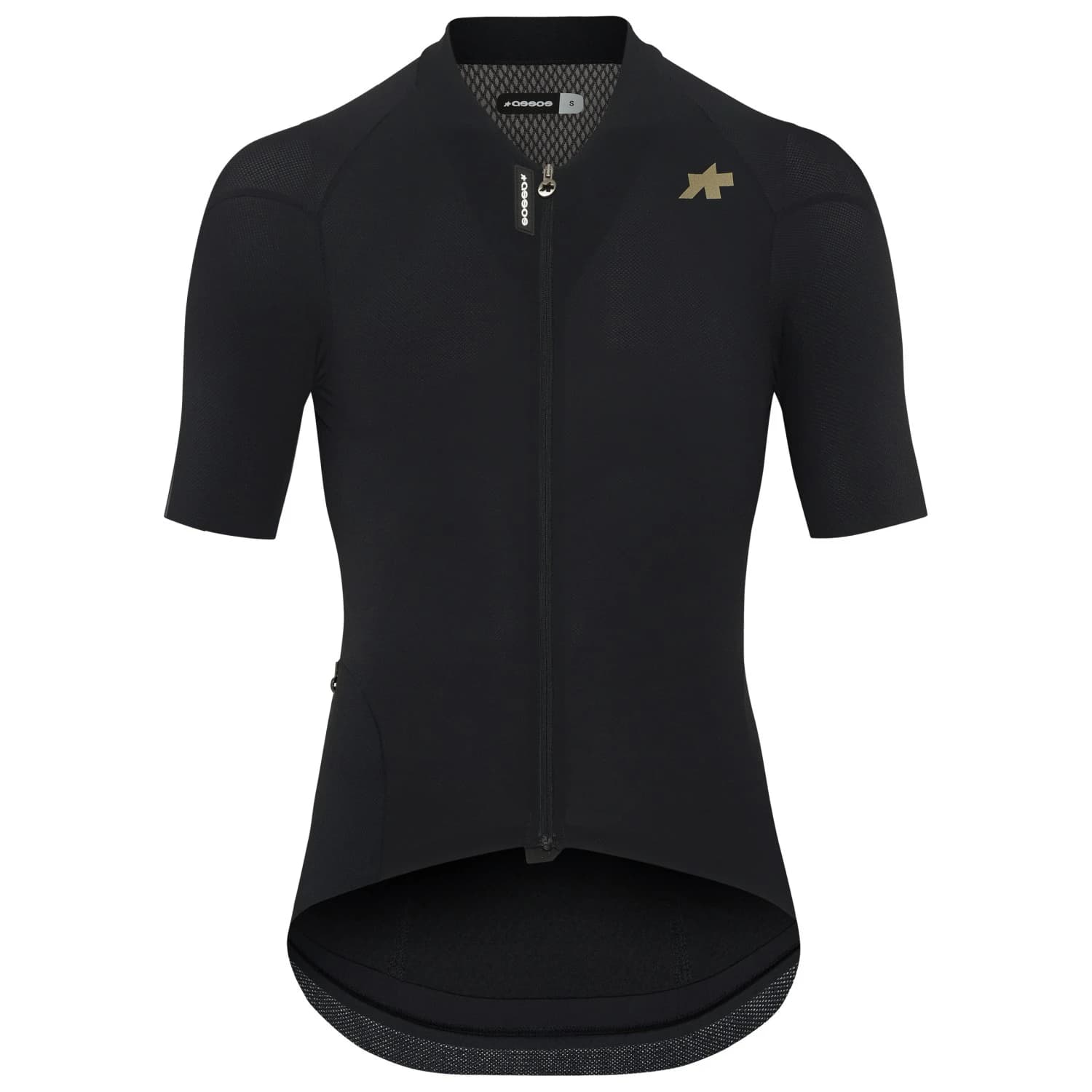 Мъжка фланелка с къс ръкав за колоездене Assos Mille GTO Jersey S11 Cycling jersey - Black Series